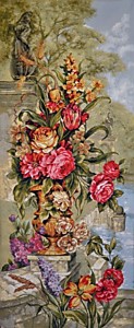 Гобелен "Аромат цветов (левая)"35x110