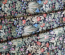 Гобеленовая ткань арт 3410 Ирис голубой Моррис